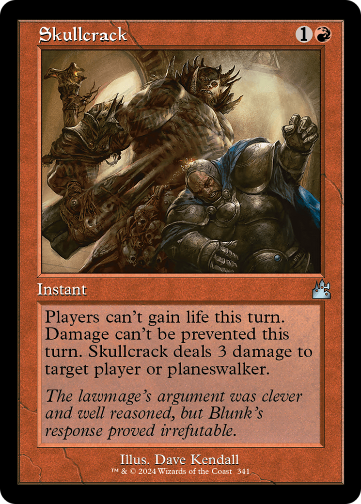 Skullcrack (Retro Frame) [Ravnica Remastered] | Nerdhalla Games