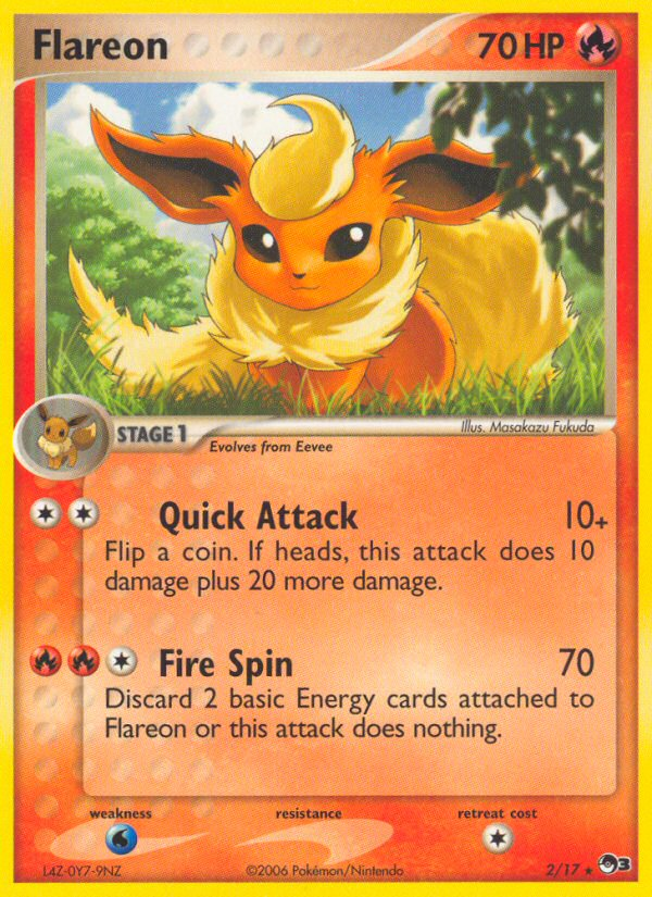 Flareon (2/17) [POP Series 3] | Nerdhalla Games