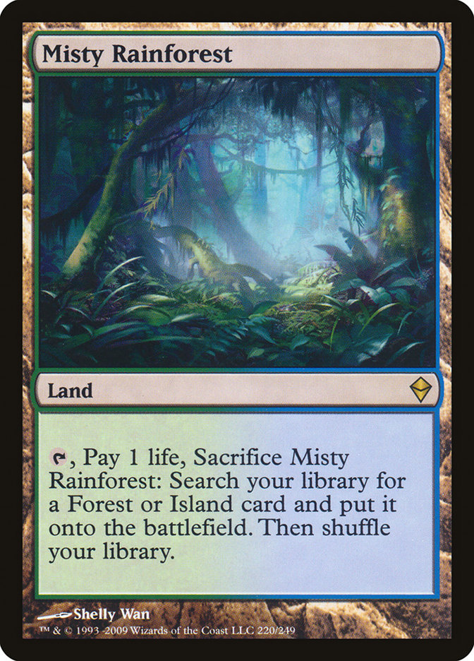 Misty Rainforest [Zendikar] | Nerdhalla Games