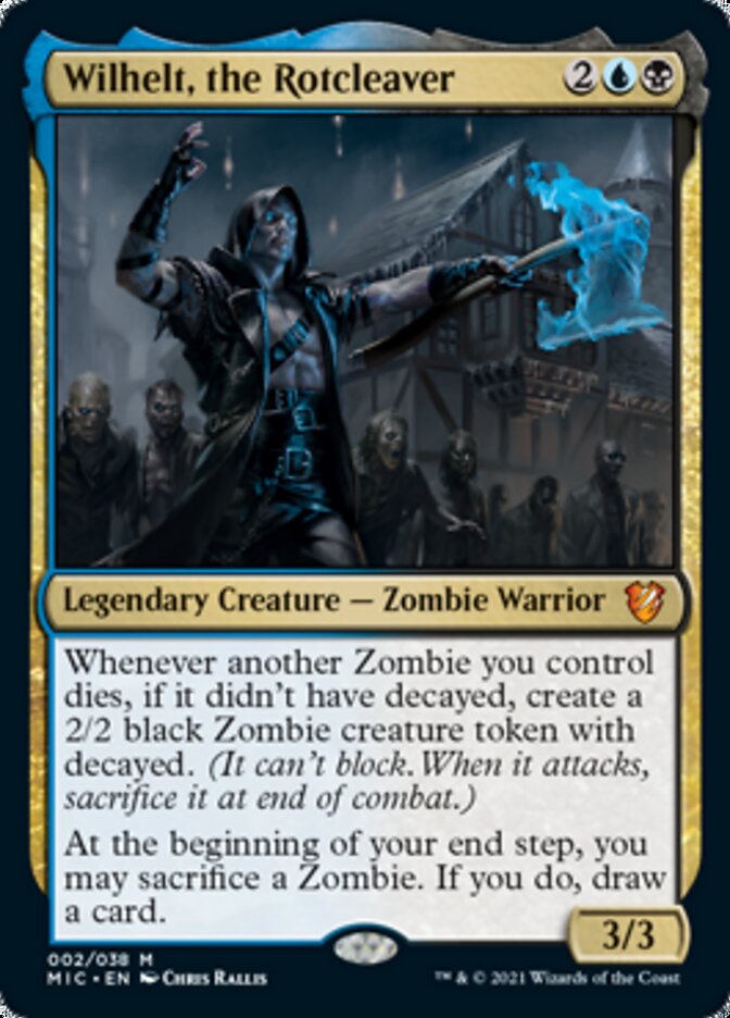 Wilhelt, the Rotcleaver (Display Commander) [Innistrad: Midnight Hunt Commander] | Nerdhalla Games