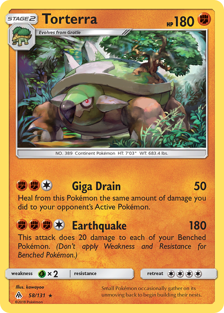 Torterra (58/131) [Sun & Moon: Forbidden Light] | Nerdhalla Games