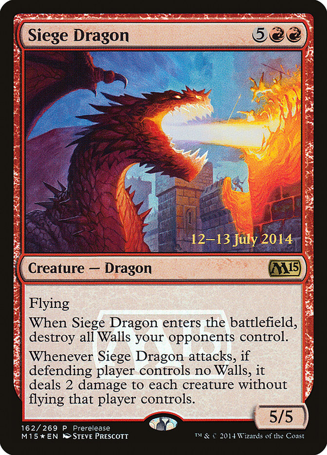 Siege Dragon [Magic 2015 Promos] | Nerdhalla Games