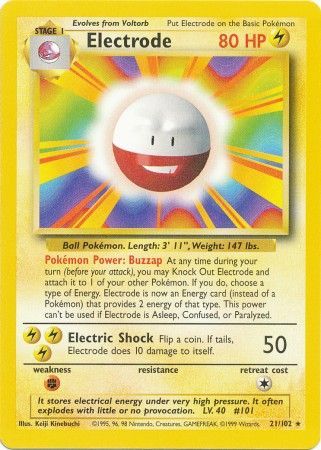 Electrode (21/102) [Base Set Unlimited] | Nerdhalla Games