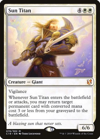 Sun Titan [Commander 2019] | Nerdhalla Games