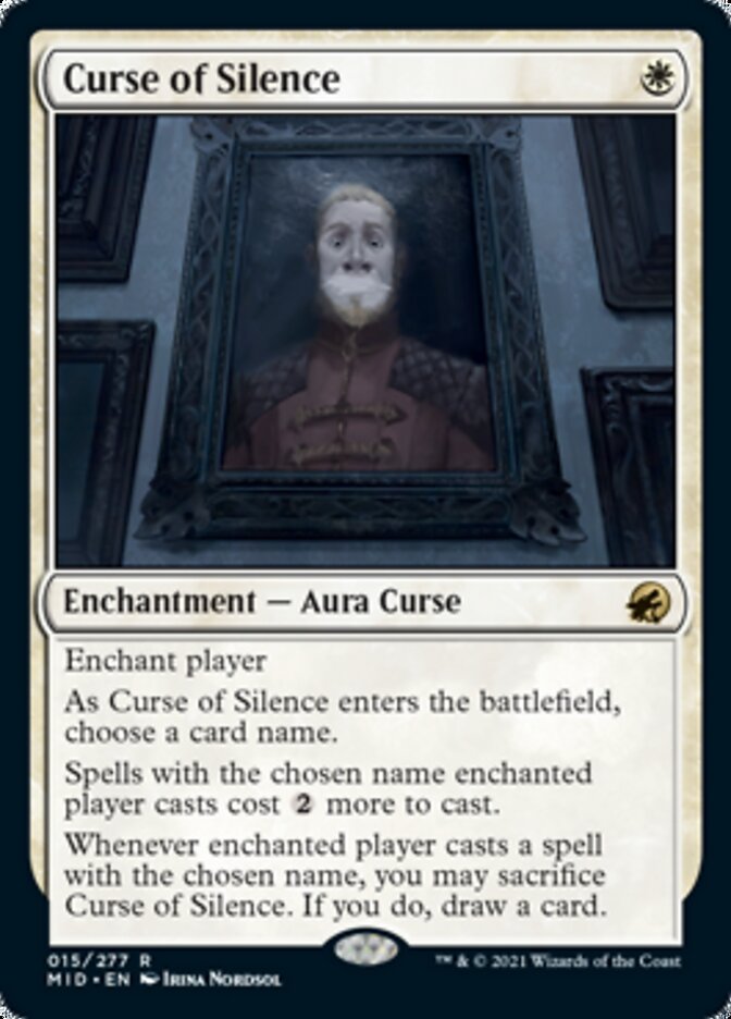 Curse of Silence [Innistrad: Midnight Hunt] | Nerdhalla Games