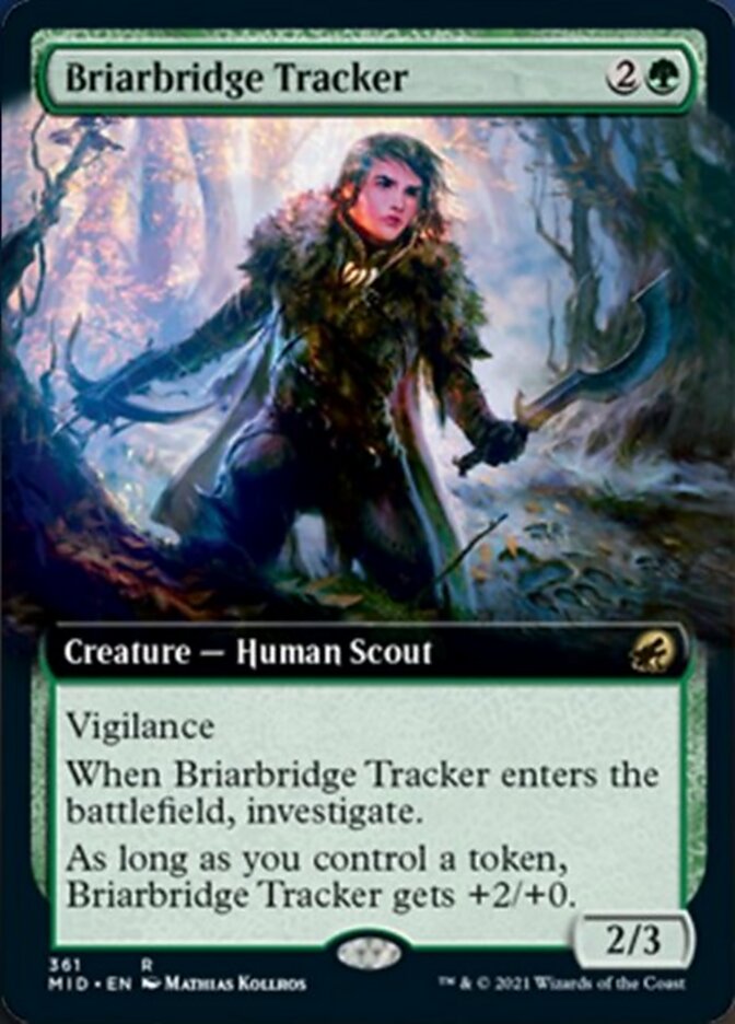 Briarbridge Tracker (Extended) [Innistrad: Midnight Hunt] | Nerdhalla Games