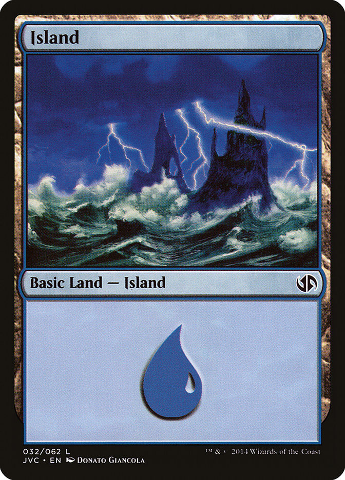 Island (32) [Duel Decks Anthology] | Nerdhalla Games