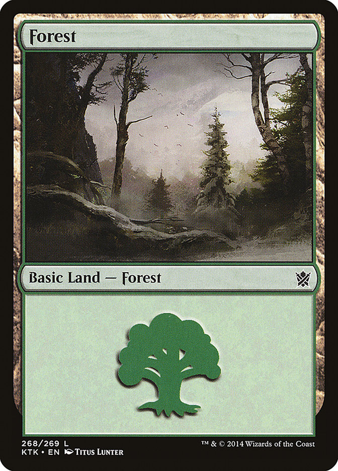 Forest (268) [Khans of Tarkir] | Nerdhalla Games