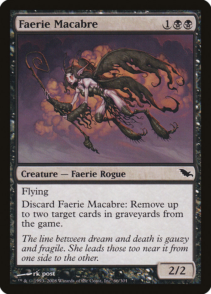 Faerie Macabre [Shadowmoor] | Nerdhalla Games