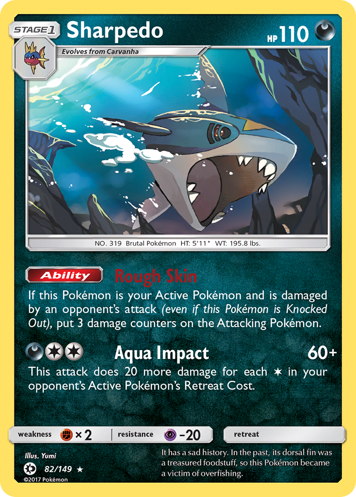 Sharpedo (82/149) [Sun & Moon: Base Set] | Nerdhalla Games