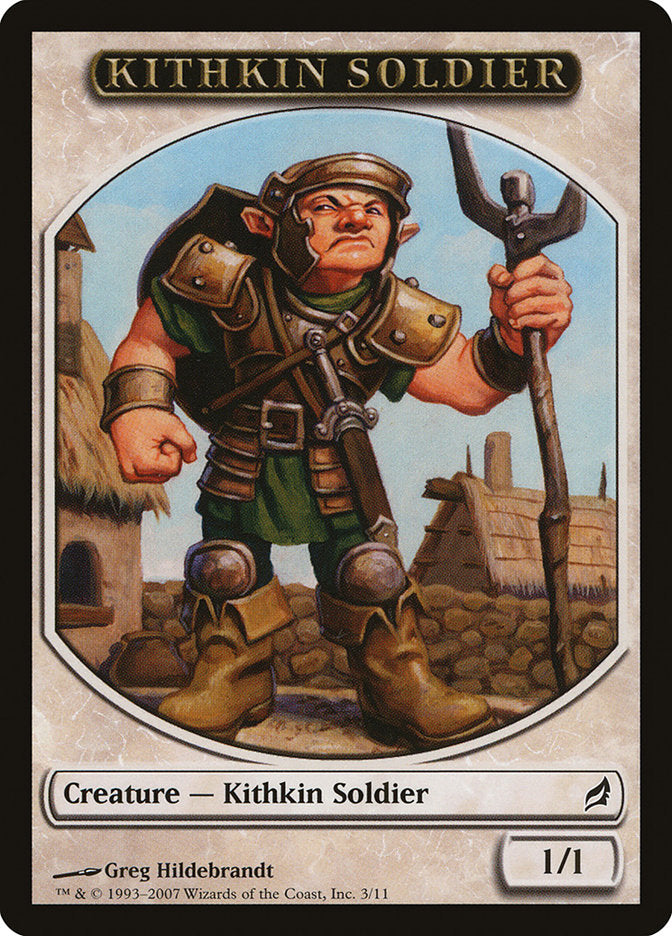 Kithkin Soldier [Lorwyn Tokens] | Nerdhalla Games