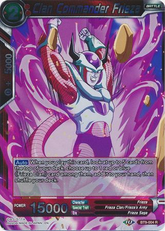 Clan Commander Frieza [BT9-004] | Nerdhalla Games