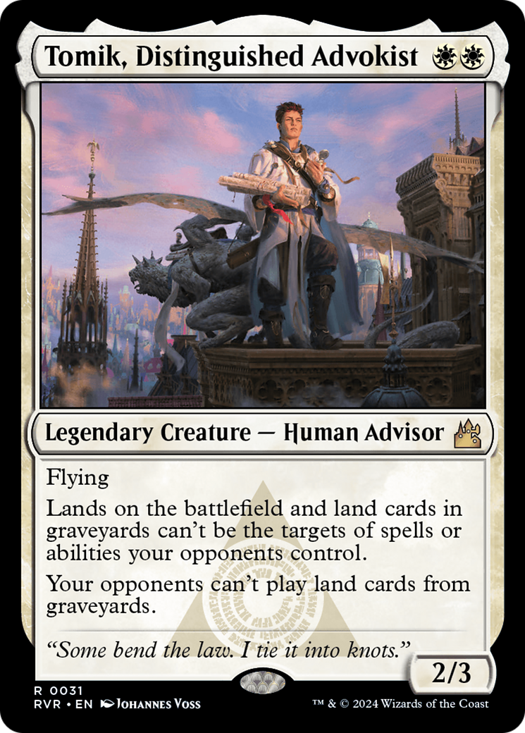 Tomik, Distinguished Advokist [Ravnica Remastered] | Nerdhalla Games