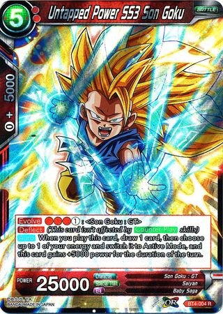 Untapped Power SS3 Son Goku [BT4-004] | Nerdhalla Games