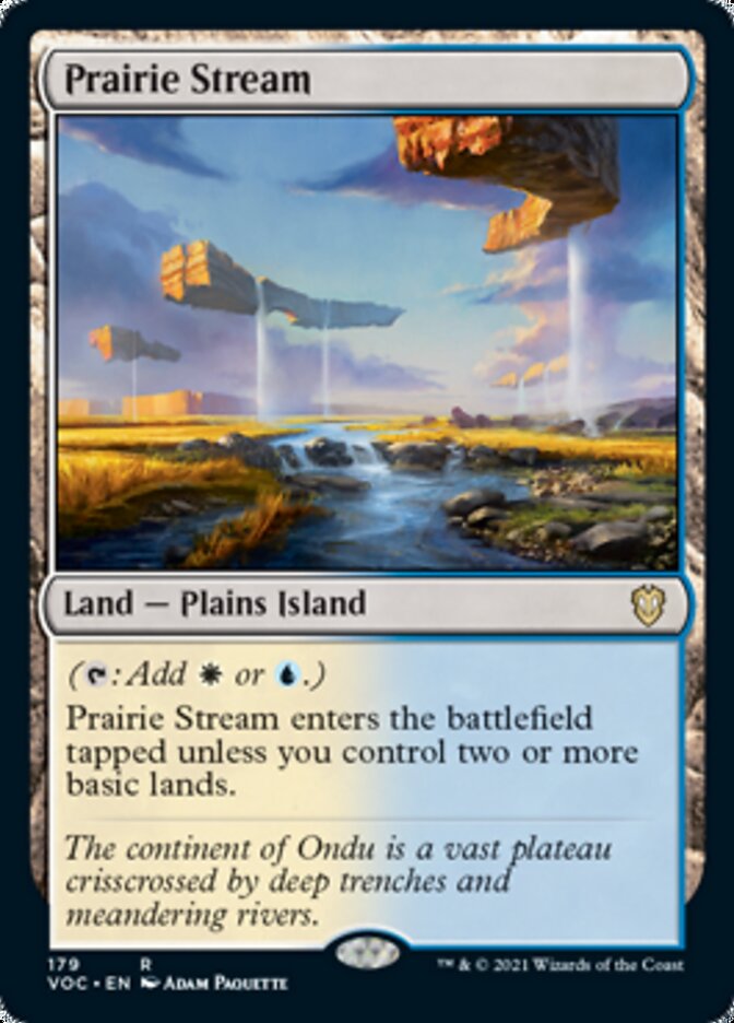 Prairie Stream [Innistrad: Crimson Vow Commander] | Nerdhalla Games