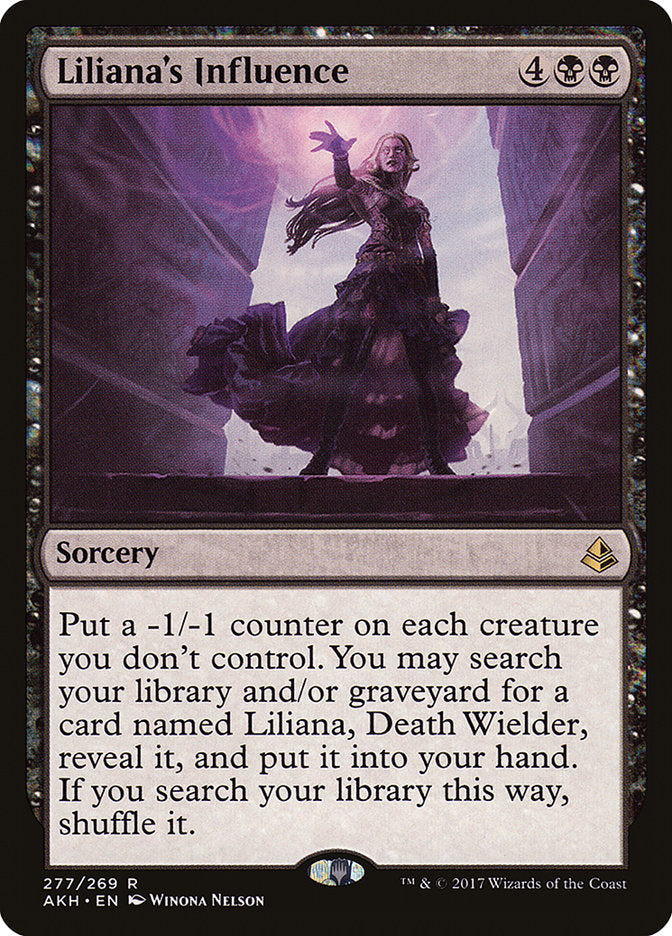 Liliana's Influence [Amonkhet] | Nerdhalla Games