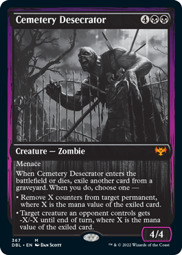 Cemetery Desecrator [Innistrad: Double Feature] | Nerdhalla Games