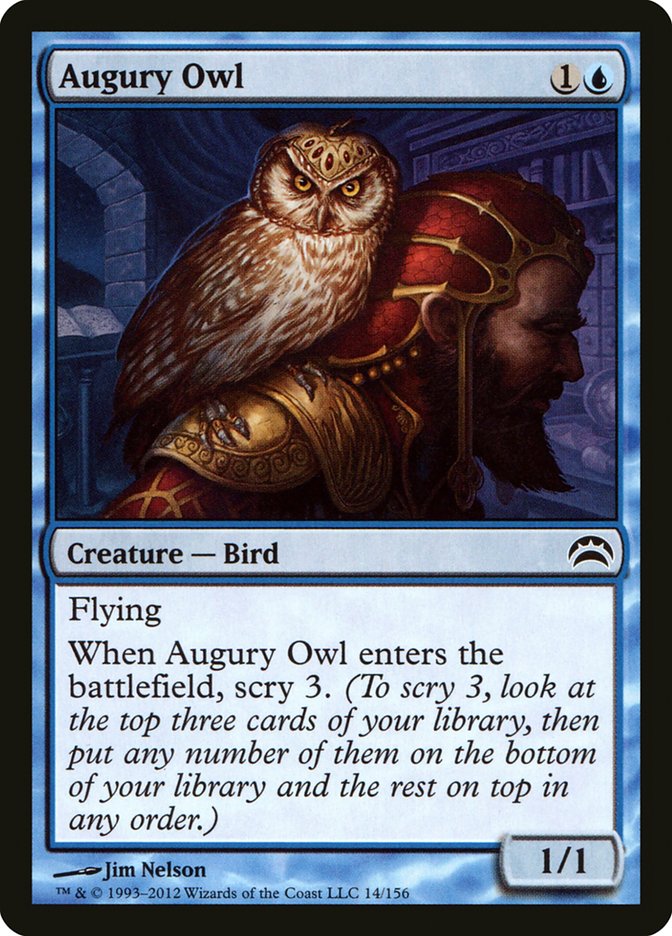 Augury Owl [Planechase 2012] | Nerdhalla Games