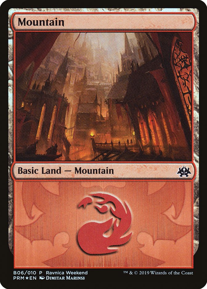 Mountain (B06) [Ravnica Allegiance Guild Kit] | Nerdhalla Games