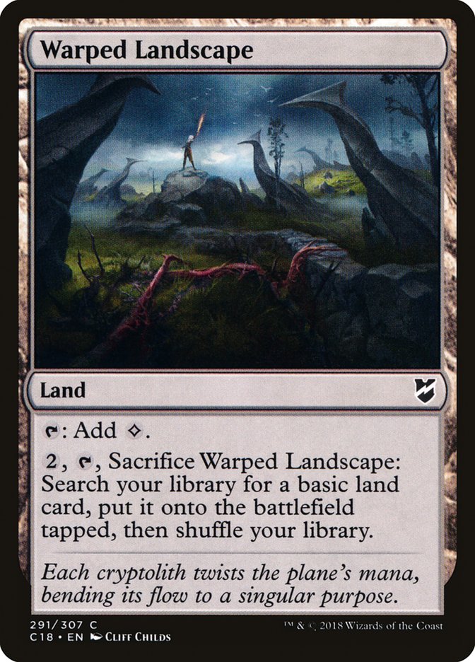 Warped Landscape [Commander 2018] | Nerdhalla Games