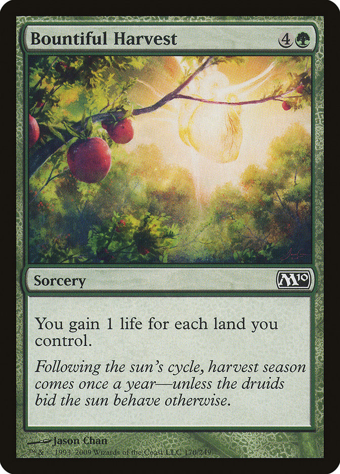 Bountiful Harvest [Magic 2010] | Nerdhalla Games