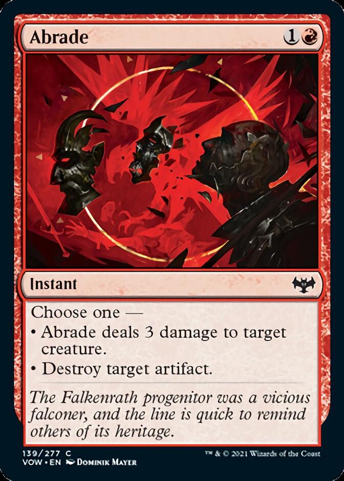 Abrade [Innistrad: Crimson Vow] | Nerdhalla Games