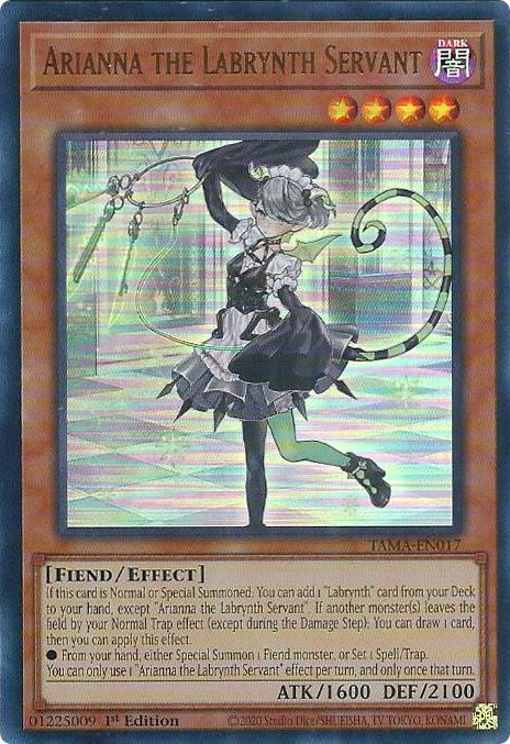 Arianna the Labrynth Servant [TAMA-EN017] Ultra Rare | Nerdhalla Games