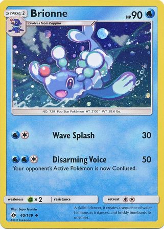 Brionne (40/149) (Cosmos Holo) [Sun & Moon: Base Set] | Nerdhalla Games