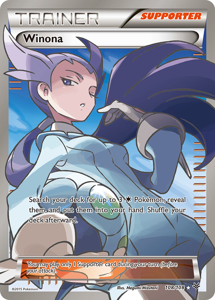 Winona (108/108) [XY: Roaring Skies] | Nerdhalla Games