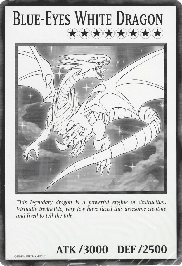 Blue-Eyes White Dragon (Oversized) Common | Nerdhalla Games