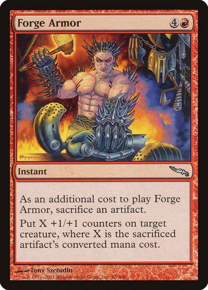 Forge Armor [Mirrodin] | Nerdhalla Games