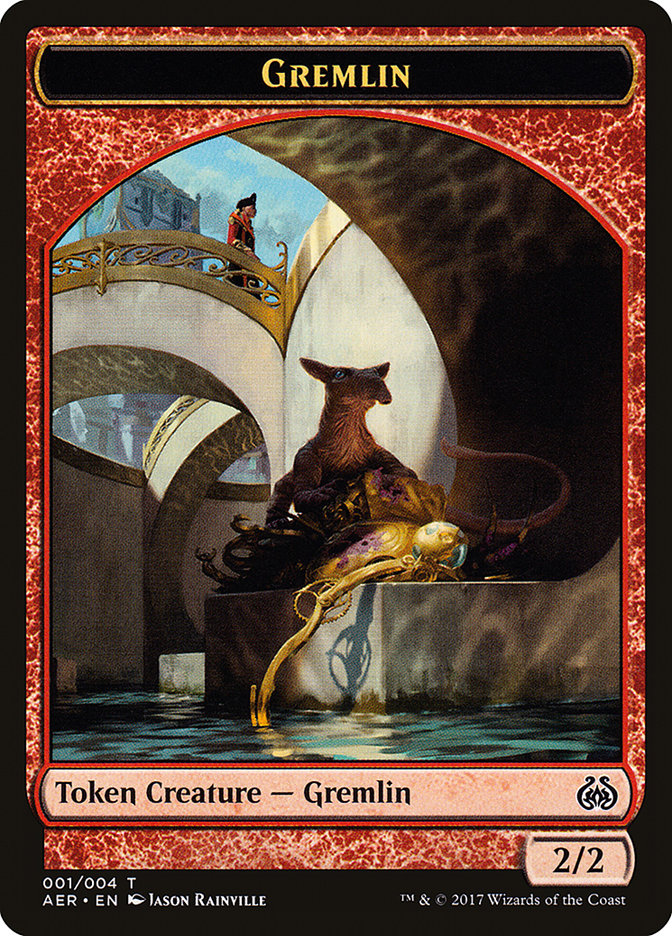 Gremlin [Aether Revolt Tokens] | Nerdhalla Games