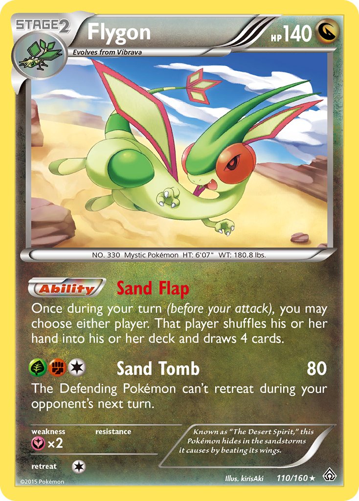 Flygon (110/160) (Cosmos Holo) (Blister Exclusive) [XY: Primal Clash] | Nerdhalla Games