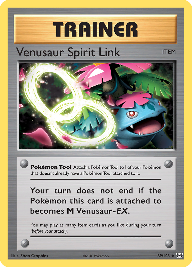 Venusaur Spirit Link (89/108) [XY: Evolutions] | Nerdhalla Games