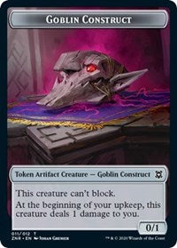 Goblin Construct // Kor Warrior Double-sided Token [Zendikar Rising Tokens] | Nerdhalla Games