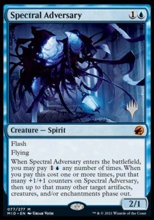 Spectral Adversary (Promo Pack) [Innistrad: Midnight Hunt Promos] | Nerdhalla Games