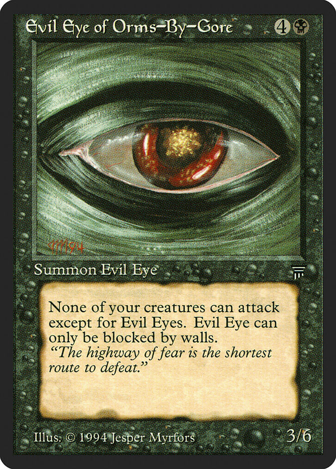 Evil Eye of Orms-by-Gore [Legends] | Nerdhalla Games