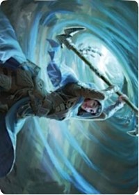 Sea Gate Stormcaller Art Card [Zendikar Rising Art Series] | Nerdhalla Games