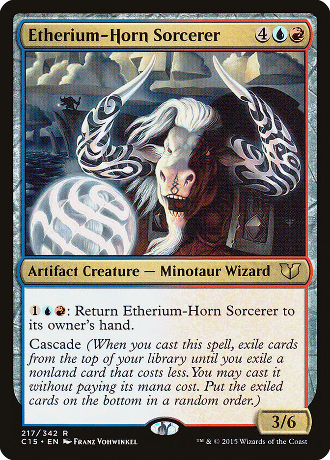 Etherium-Horn Sorcerer [Commander 2015] | Nerdhalla Games