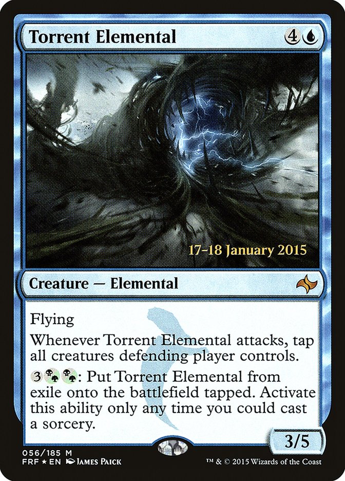 Torrent Elemental  [Fate Reforged Prerelease Promos] | Nerdhalla Games