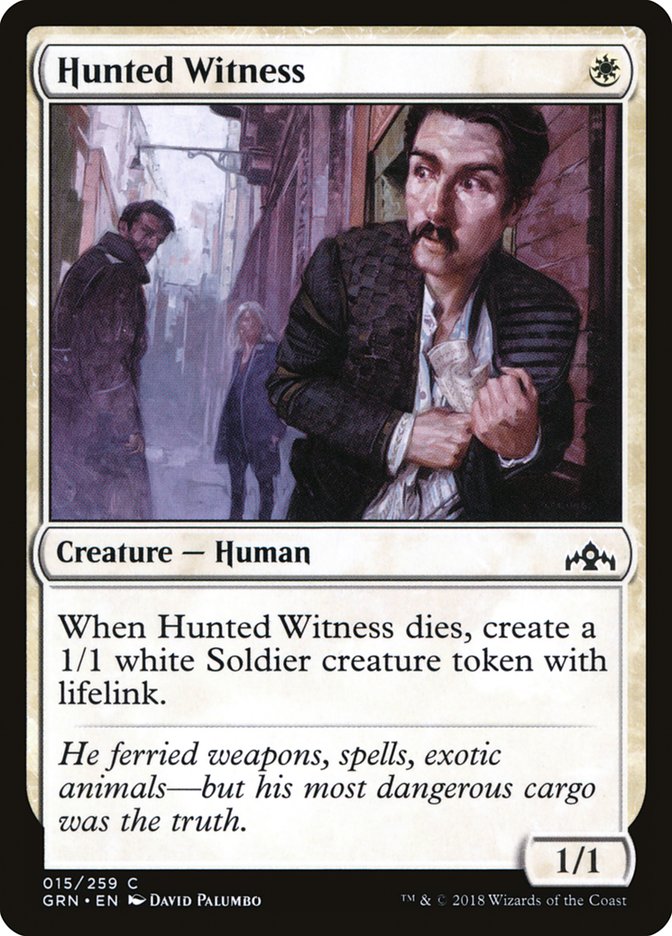 Hunted Witness [Guilds of Ravnica] | Nerdhalla Games