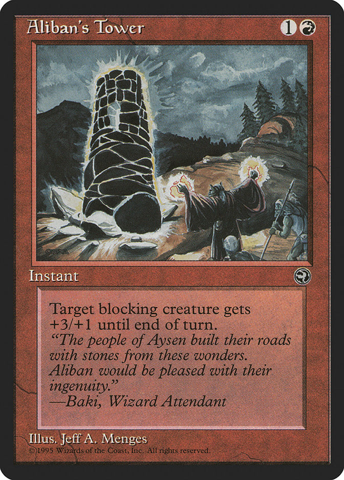 Aliban's Tower (Baki Flavor Text) [Homelands] | Nerdhalla Games