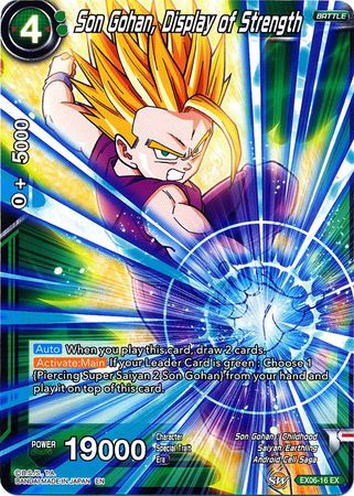 Son Gohan, Display of Strength [EX06-16] | Nerdhalla Games