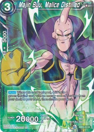 Majin Buu, Malice Distilled [EX15-03] | Nerdhalla Games