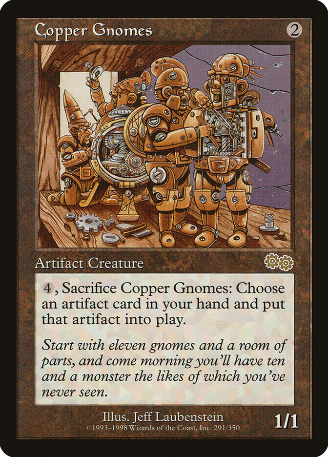 Copper Gnomes [Urza's Saga] | Nerdhalla Games