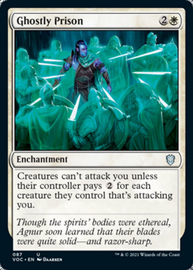 Ghostly Prison [Innistrad: Crimson Vow Commander] | Nerdhalla Games