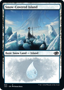 Snow-Covered Island [Jumpstart 2022] | Nerdhalla Games