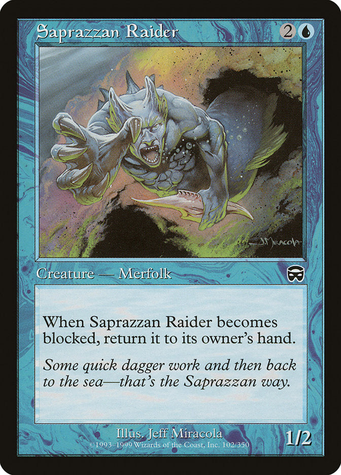 Saprazzan Raider [Mercadian Masques] | Nerdhalla Games