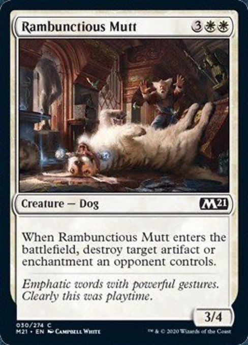 Rambunctious Mutt [Core Set 2021] | Nerdhalla Games