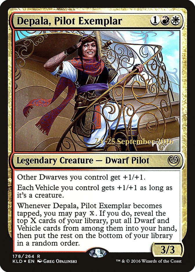 Depala, Pilot Exemplar  [Kaladesh Prerelease Promos] | Nerdhalla Games